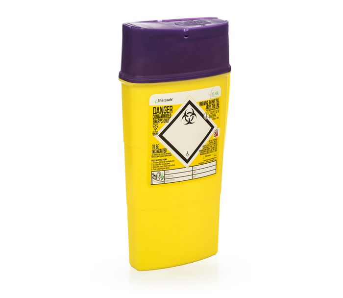 Sharpsafe 0.6 Litre